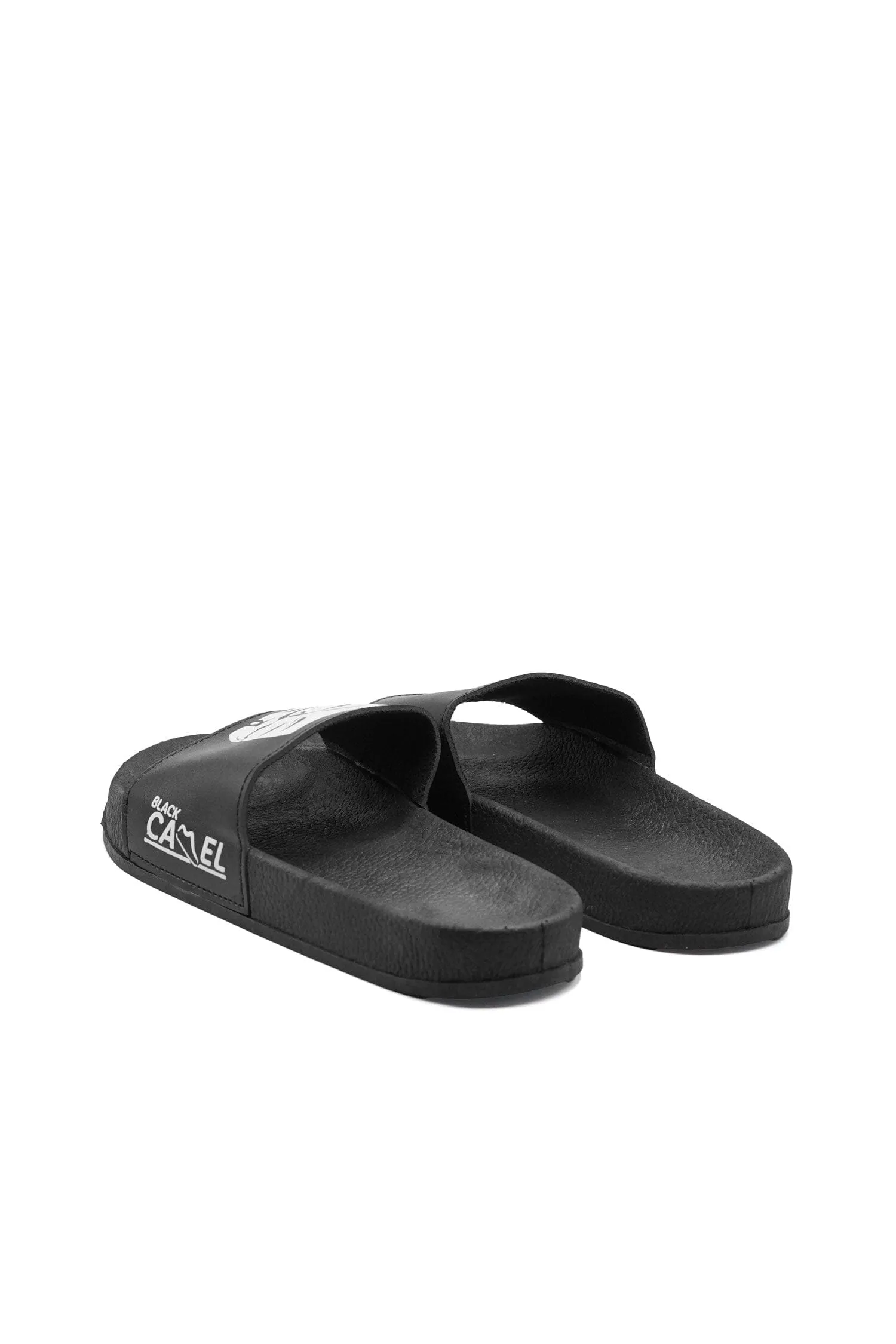 Black Camel Men's Anonymous Printed Slide Slippers