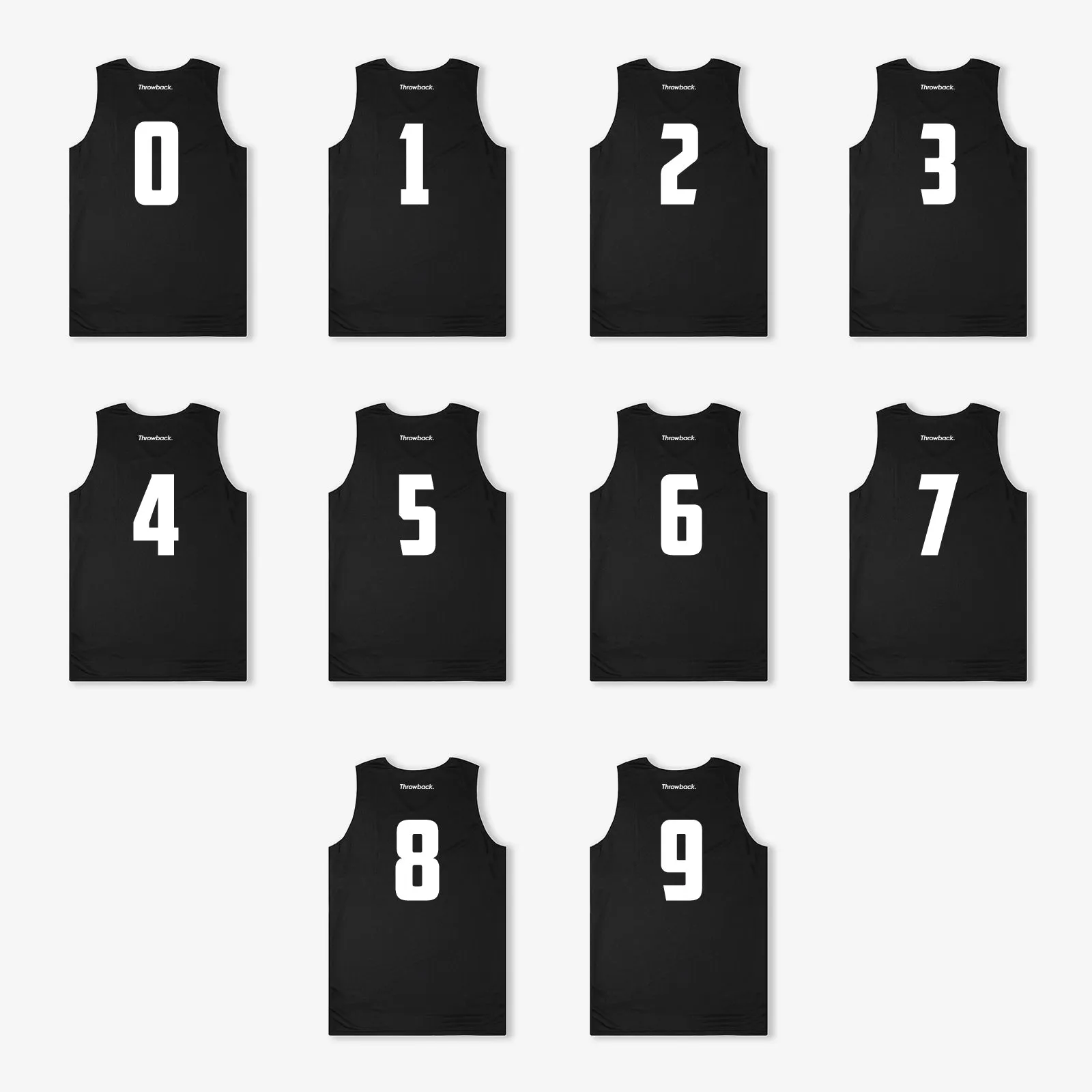 Elite Game Reversible Jerseys (Team Pack) - Black/White