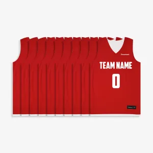 Elite Game Reversible Jerseys (Team Pack) - Red/White