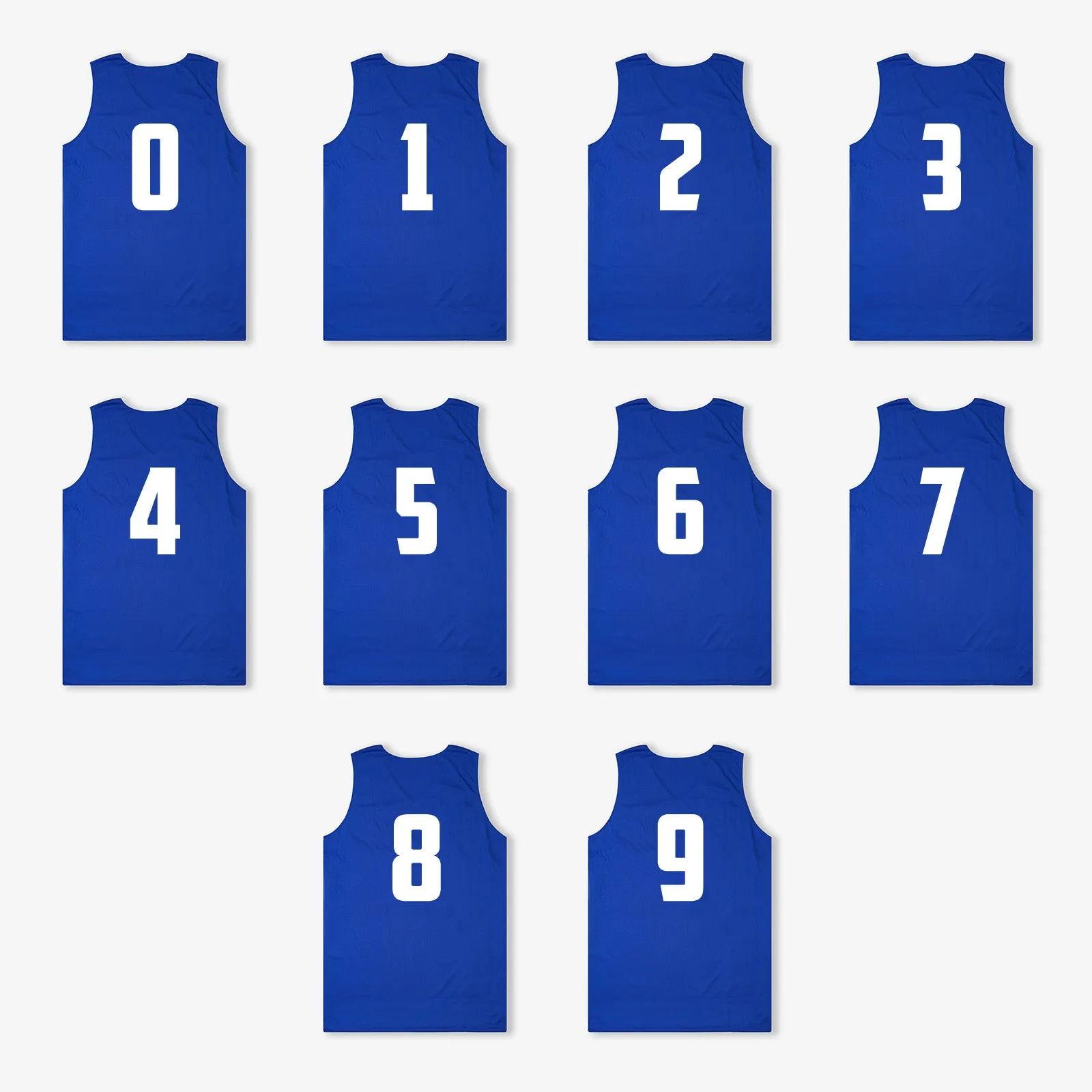 Elite Game Reversible Jerseys (Team Pack) - Royal/White