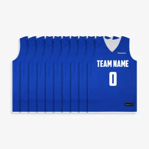 Elite Game Reversible Jerseys (Team Pack) - Royal/White