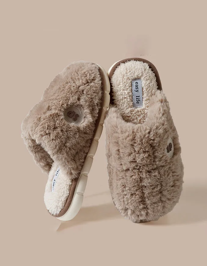 Fluffy Soft Non-slip Indoor Slipper 38-47