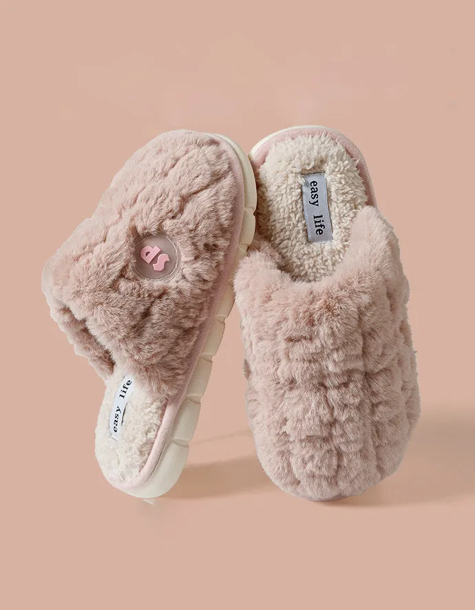 Fluffy Soft Non-slip Indoor Slipper 38-47
