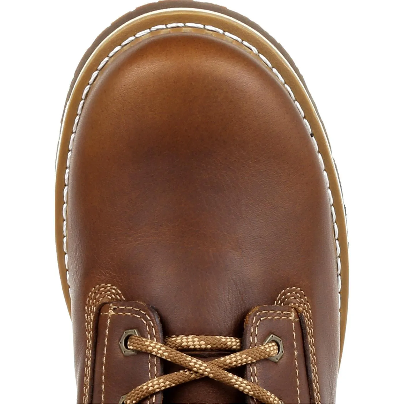 Georgia Men's - 6" Waterproof Amp LT Wedge - Round Soft Toe