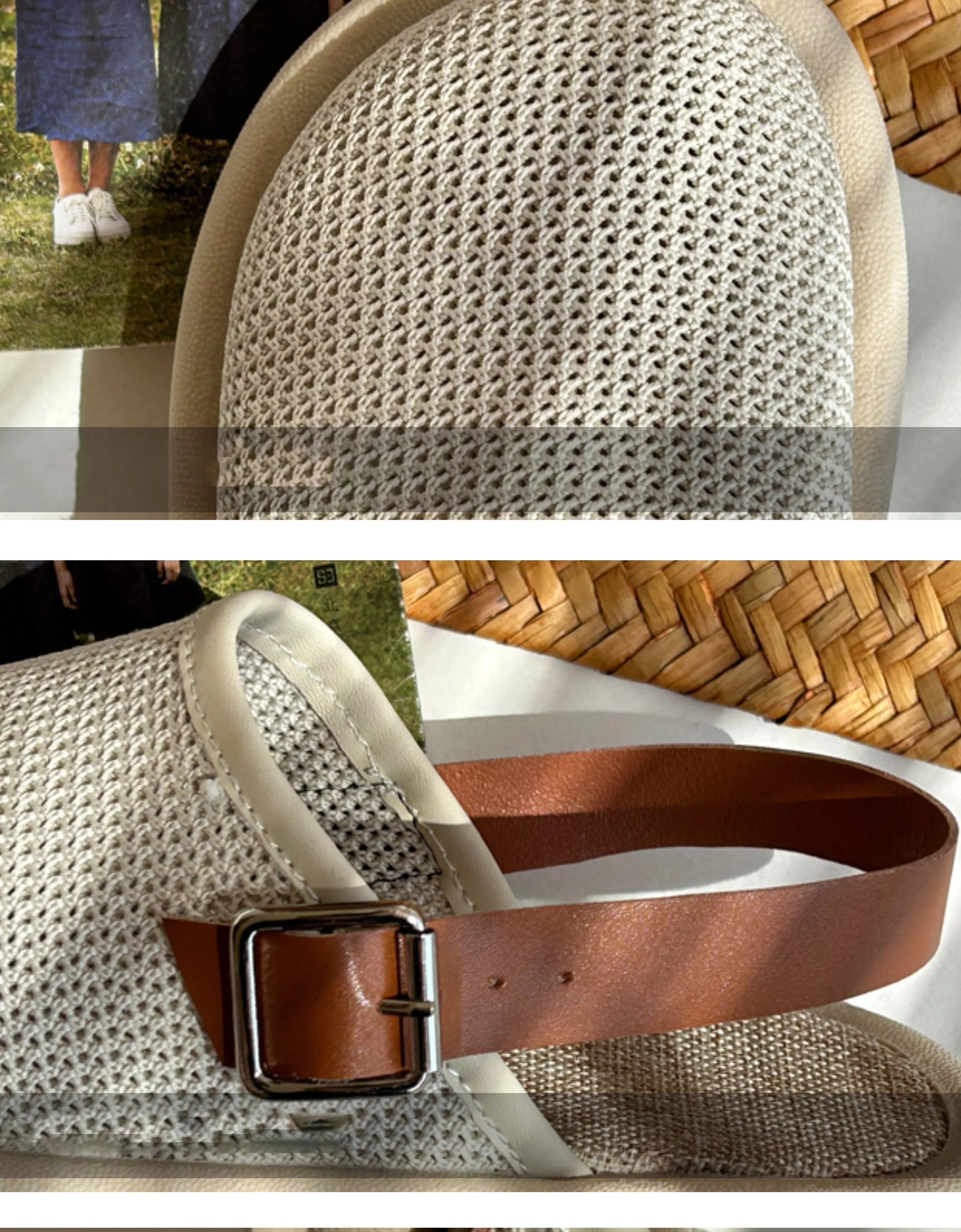Mesh Cotton Linen Wide Toe Box Slingback Sandals