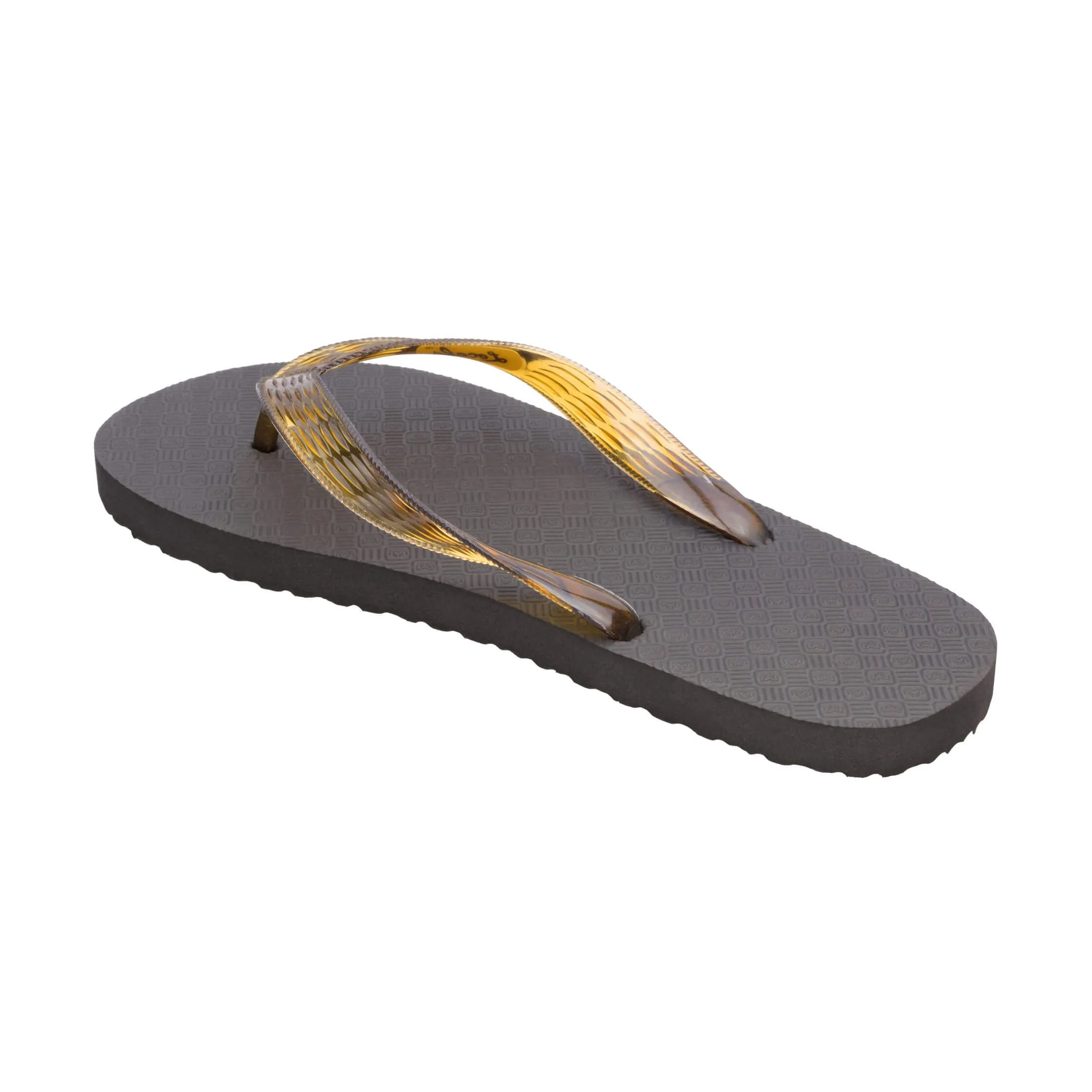 Original Women's Translucent Brown Strap Slippah