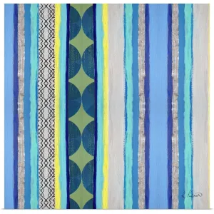 "Broken Patterns I" Poster Print - Multi