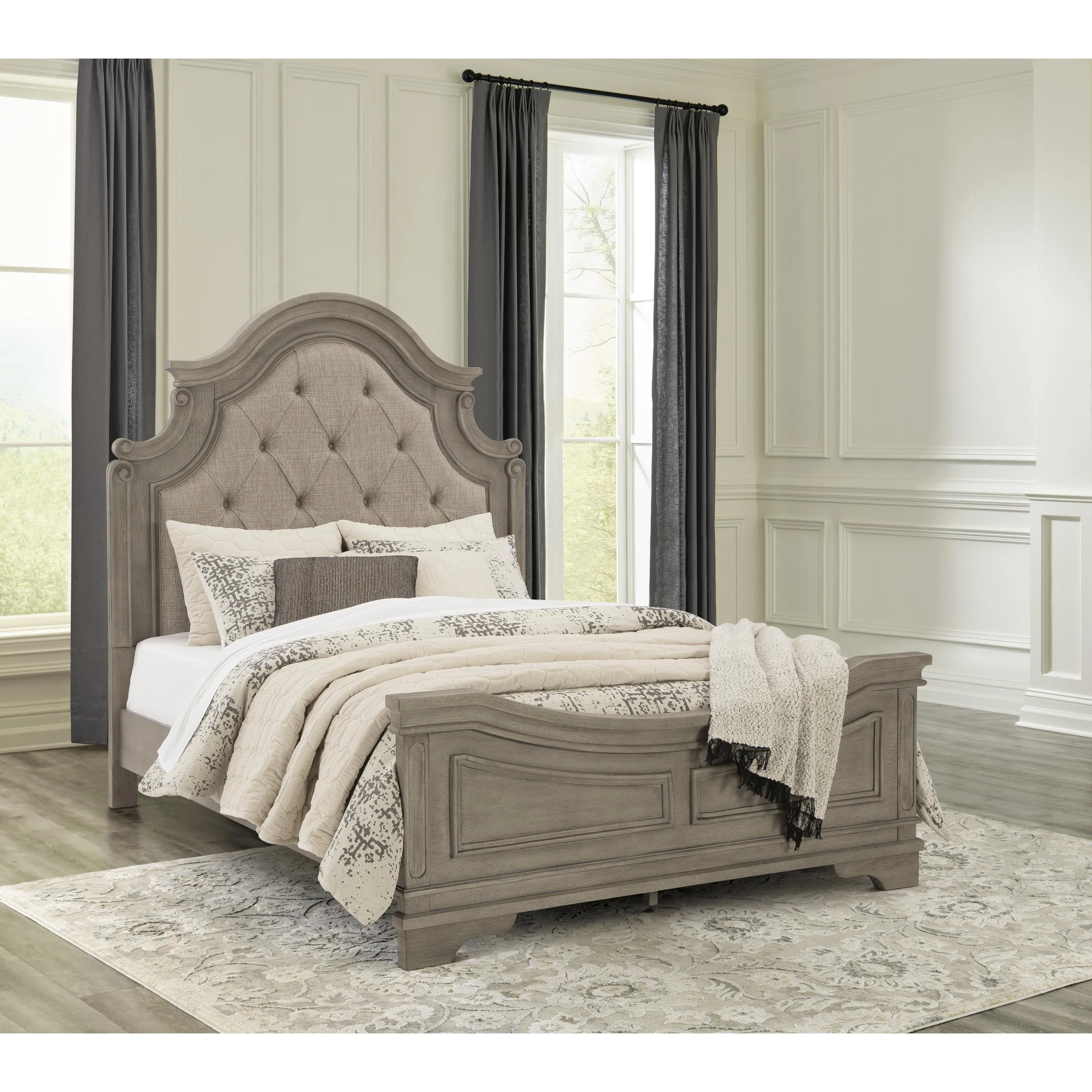 Signature Design by Ashley Lodenbay Queen Panel Bed B751-57/B751-54/B751-96