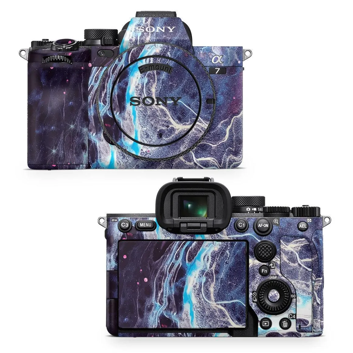 Sony A7 IV Mirrorless Camera Oil Paint Series Skins